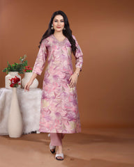 Alia Neck Kurti Set